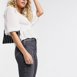 Topshop - white blouse